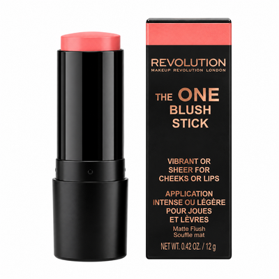 REVO-310 H11 Makeup Revolution the One Blush Stick ~ Matte Rush