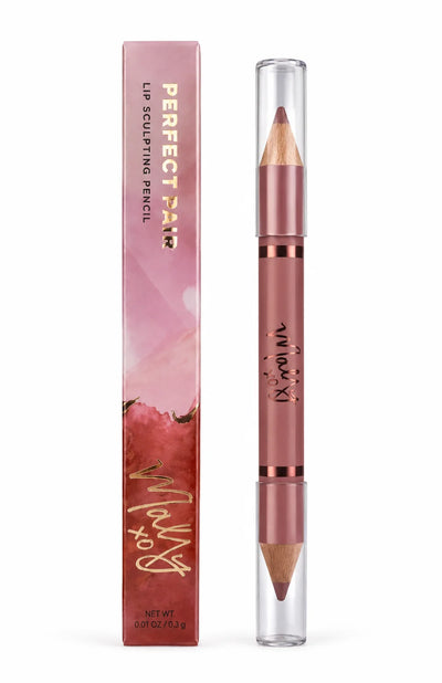 ZT-MALLY-238 A4 Mally Beauty Perfect Prep Lip Sculpting Pencil Double - Tan