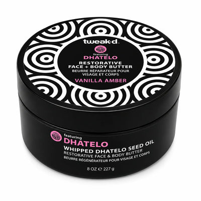 TWEAK-006 H2/T02-22A2 Tweak D Dhatelo Restorative Face Body Butter Vanilla Amber