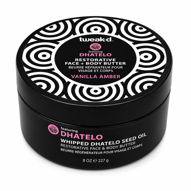 TWEAK-006 H2/T02-22A2 Tweak D Dhatelo Restorative Face Body Butter Vanilla Amber