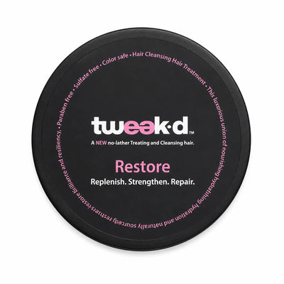 BYE-TWEAK-032 F10/T02-23A2 Tweak'd Beauty Redefined Restore 30 81 Self Cleansing Hair Treatment 3.52 oz.