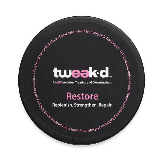 BYE-TWEAK-032 F10/T02-23A2 Tweak'd Beauty Redefined Restore 30 81 Self Cleansing Hair Treatment 3.52 oz.